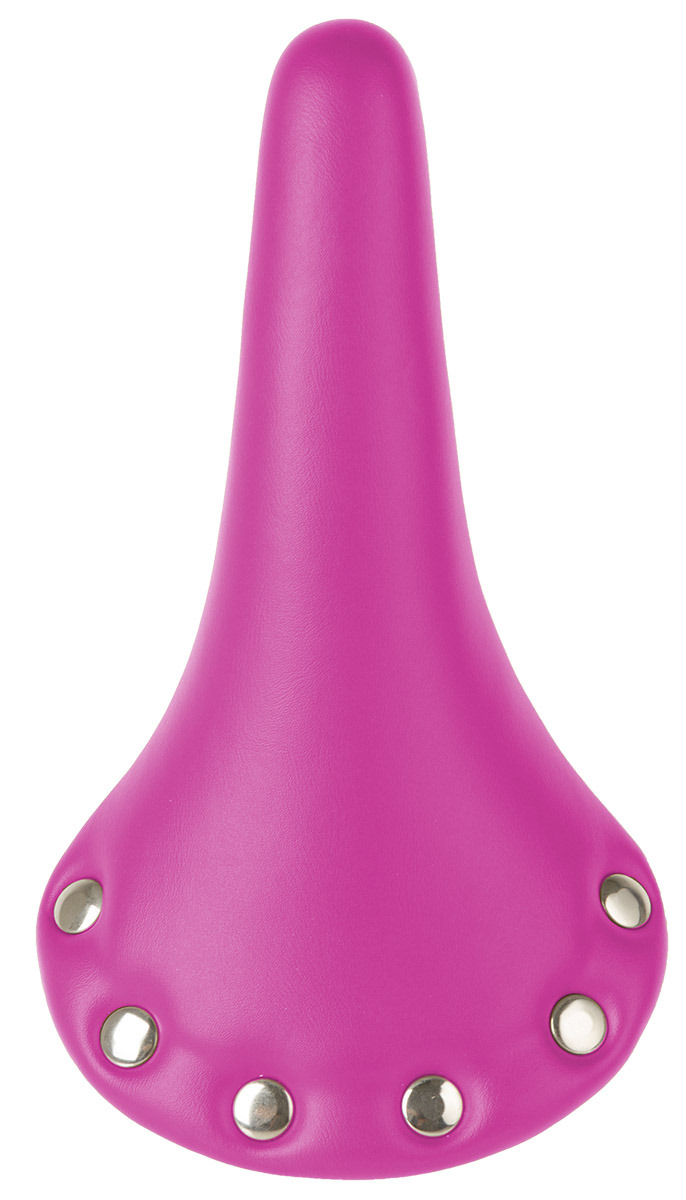 Rivets saddle pink with 6 stainless steel rivets