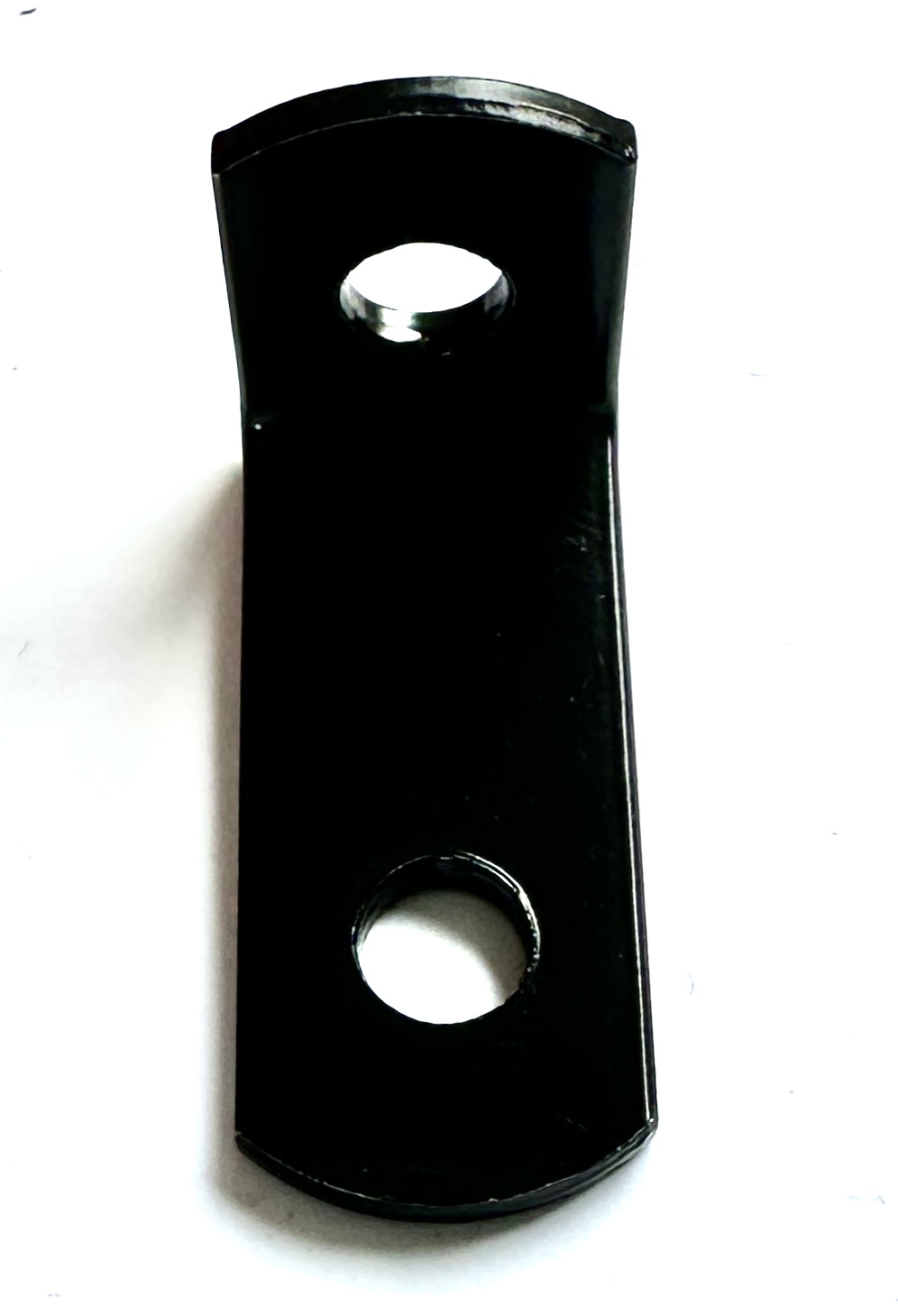 Universal holder angle for lamp or fender, steel, black