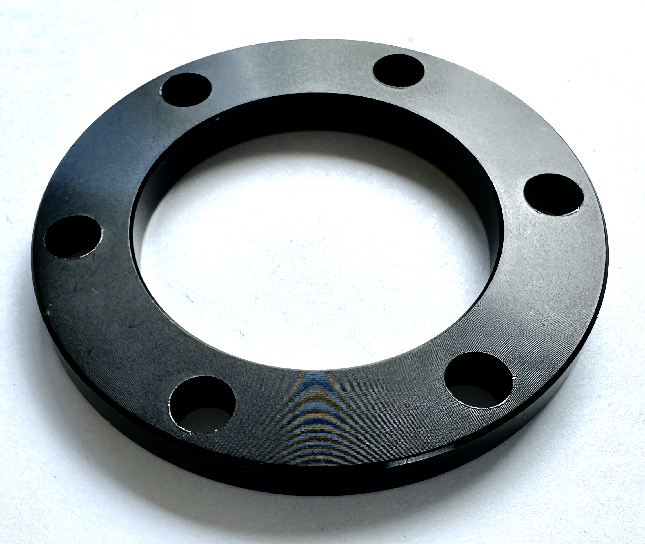 Spacer adapter for disc brake, round 6-hole