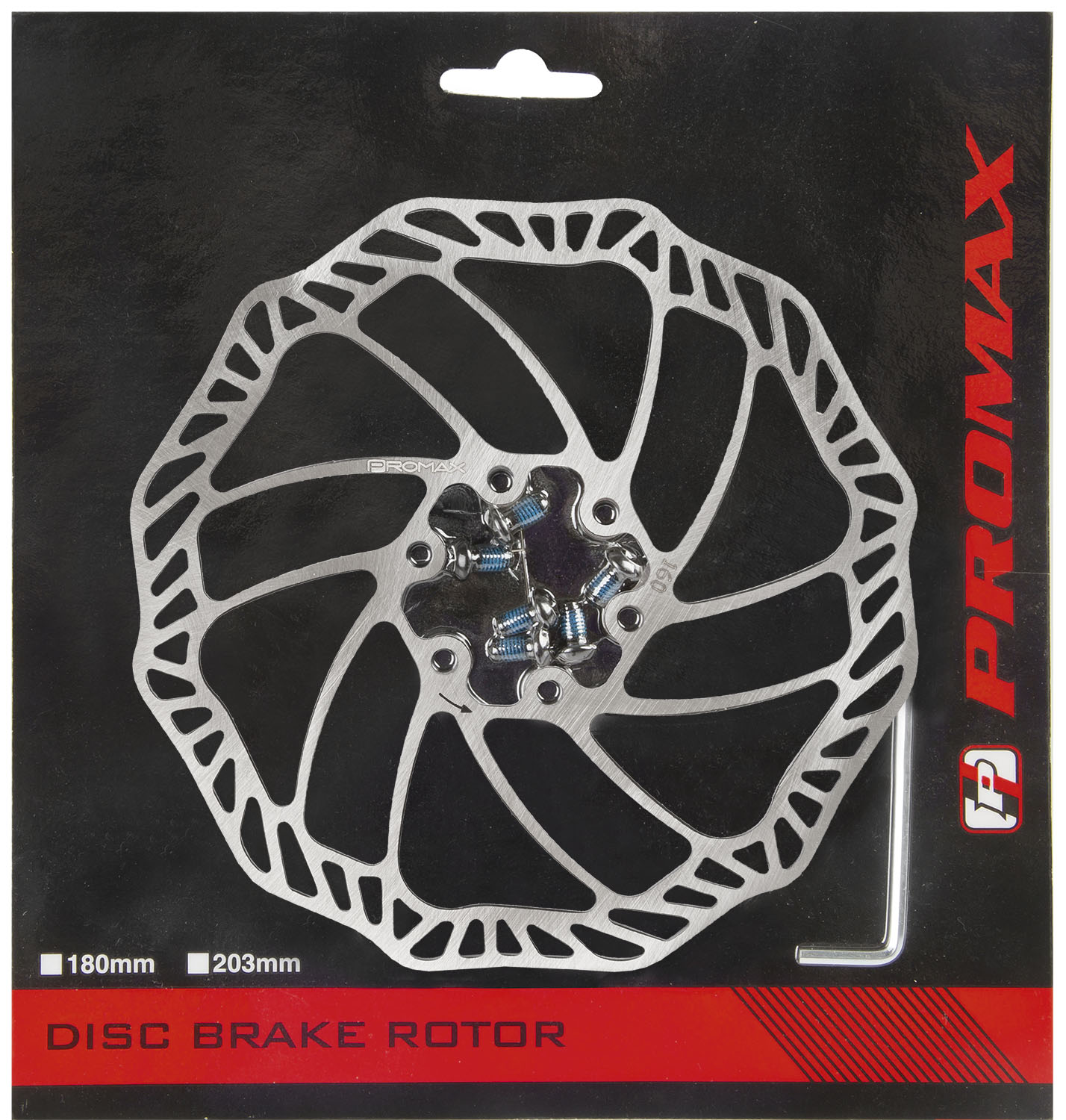 Brake Disc Rotor 180 mm with fixing screws