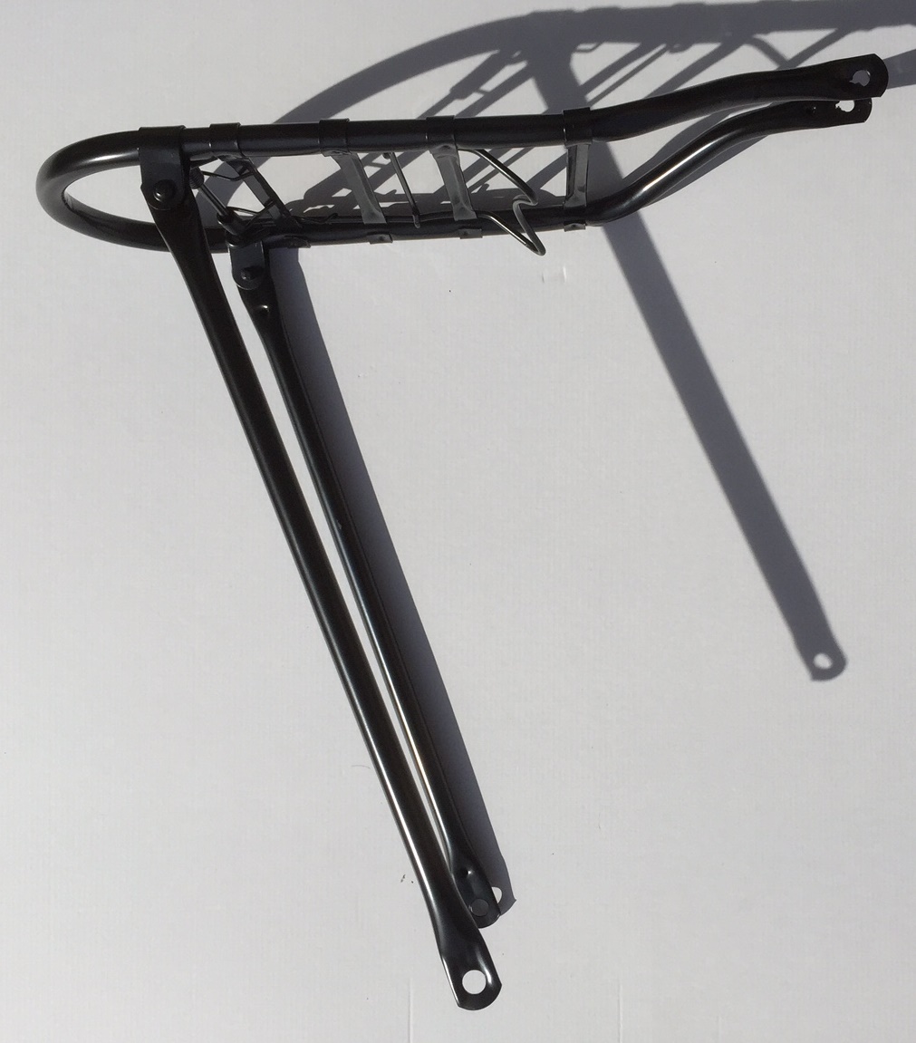 Carrier / Pannier Rack, Old Style black for 28